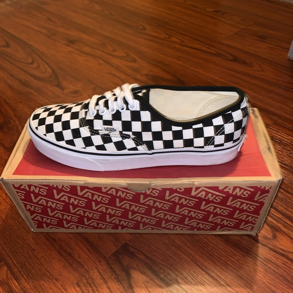 Vans Other - Vans Authentic (Checkerboard) Black / White, 9.5 Mens, 11.0 Womens